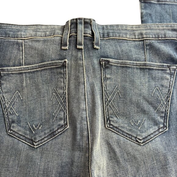 MCGUIRE Anthropologie Jeans Size Women's 31.  Gotham Slim.  Zip Fly USA Made - Picture 15 of 16